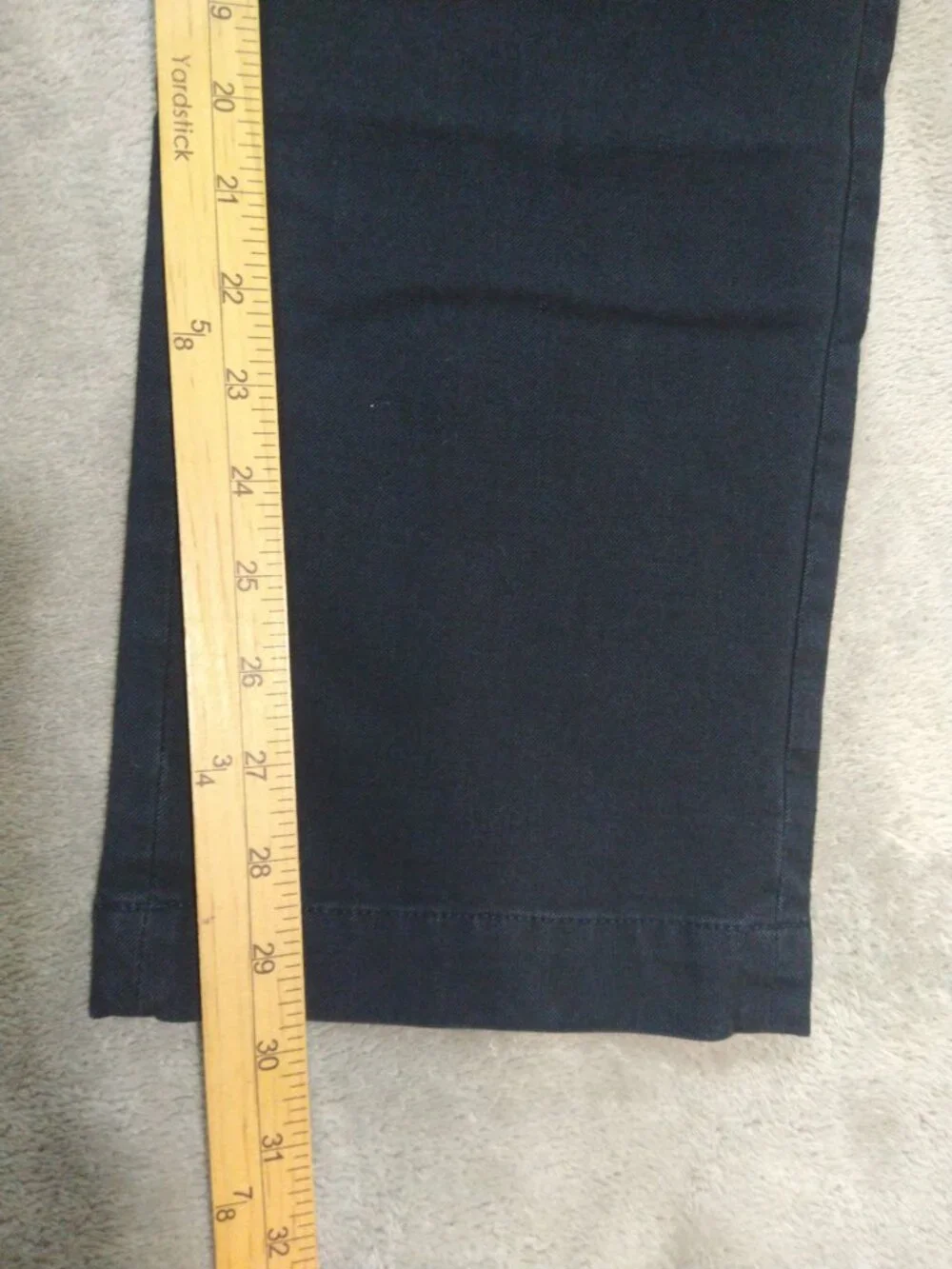 Banana Republic Pants Mens 34x32 Navy Blue Aiden Chino Slim Fit Flat Front